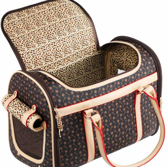 Borsa A Mano In Pelle Per Gatti Morbido