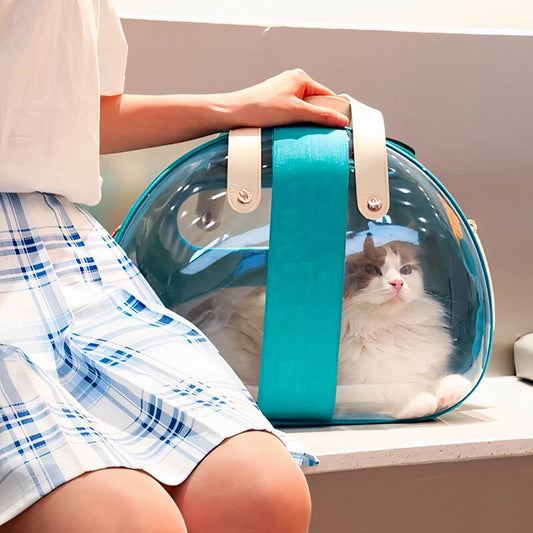 Borsa Trasparente Pieghevole Per Gatti Morbido