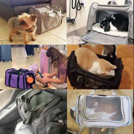 Borsa Traspirante Per Gatti Morbido