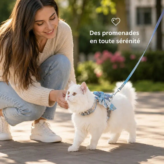 Pettorina Design Per Gatti Antifuga