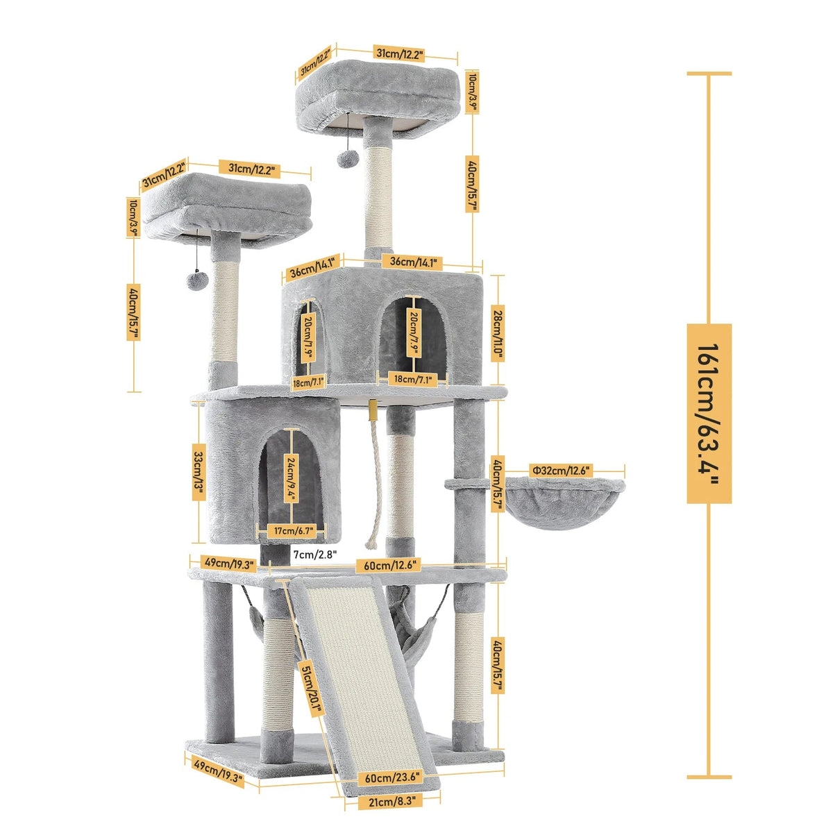 Albero Per Gatti Da Interno Stabile