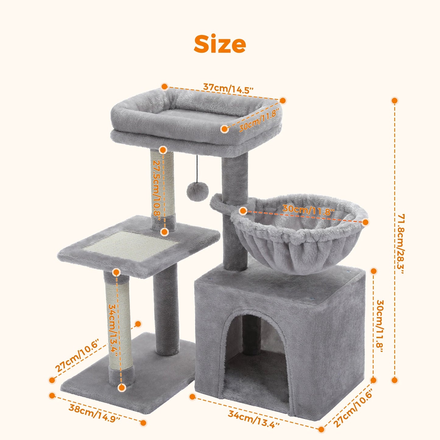 Albero Per Gatto Da Parete