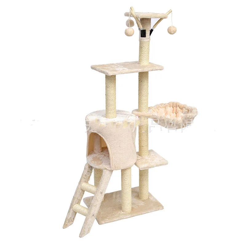 Albero Tiragraffi Per Gatto Con Amaca