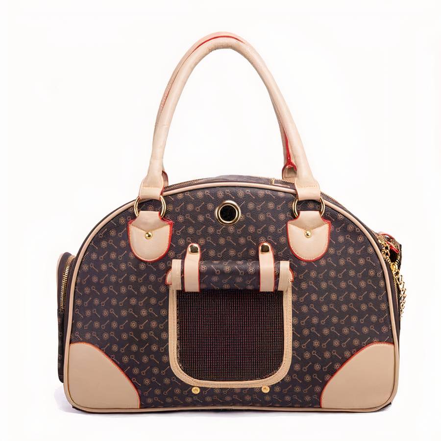 Borsa Elegante In Pelle Per Gatti Morbido