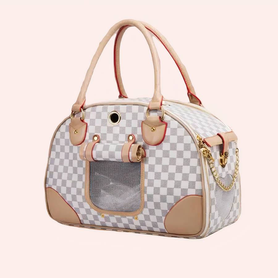 Borsa Elegante In Pelle Per Gatti