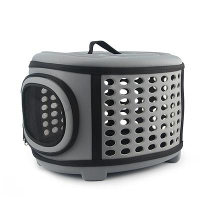 Borsa Traspirante Aerata Per Gatti Grigio