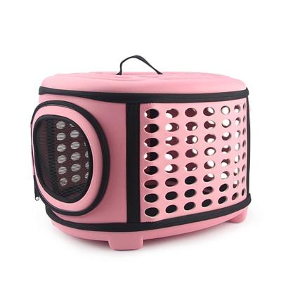 Borsa Traspirante Aerata Per Gatti Rosa