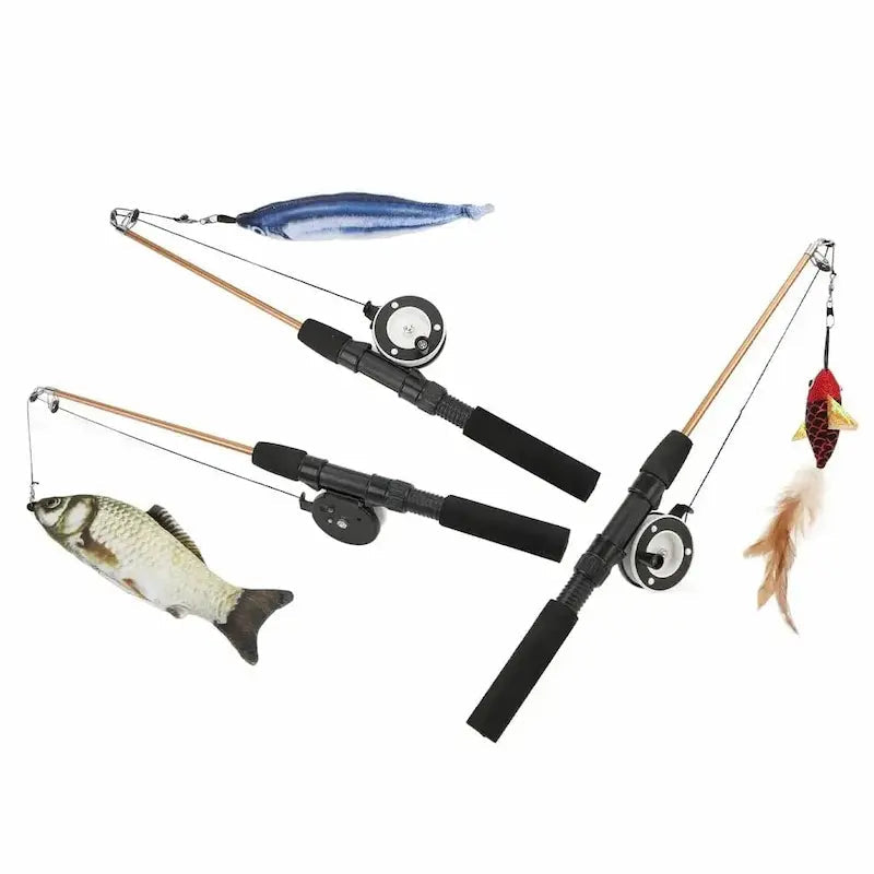 Canna Da Pesca Per Gatti Anti Noia