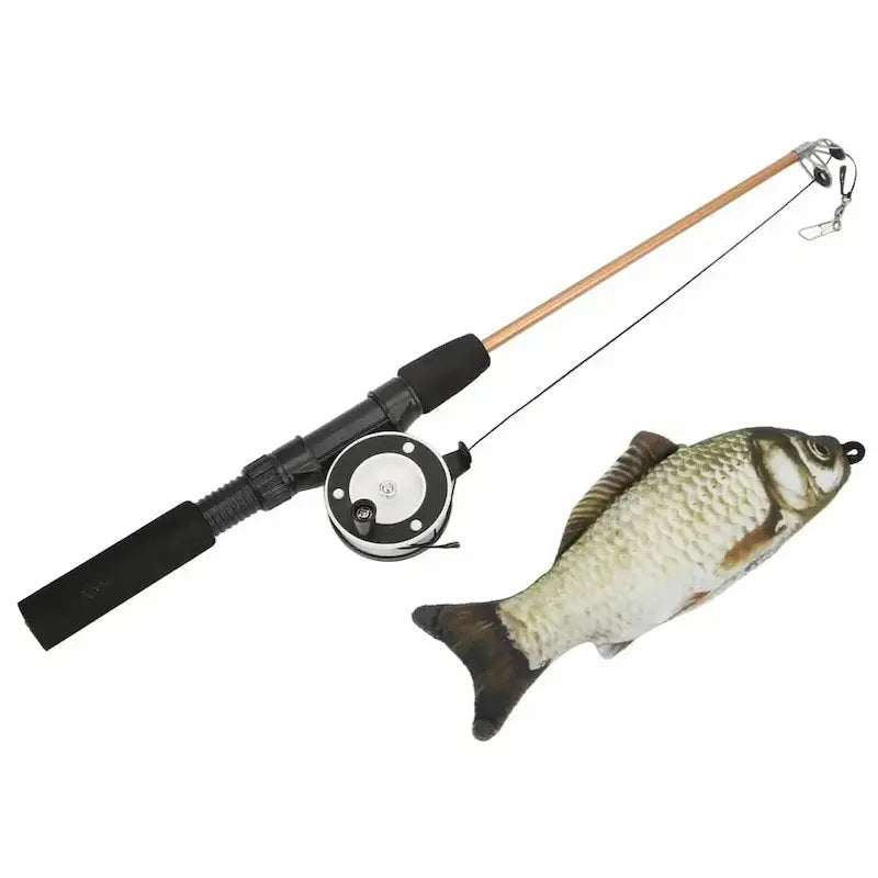 Canna Da Pesca Per Gatti Colorato