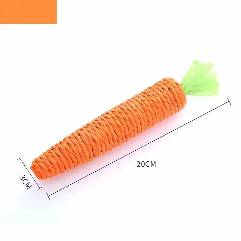 Carota Giocattolo Per Gatti Stimolante