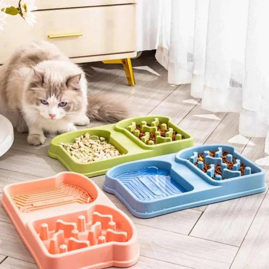 Ciotola Anti Voracità Gatto