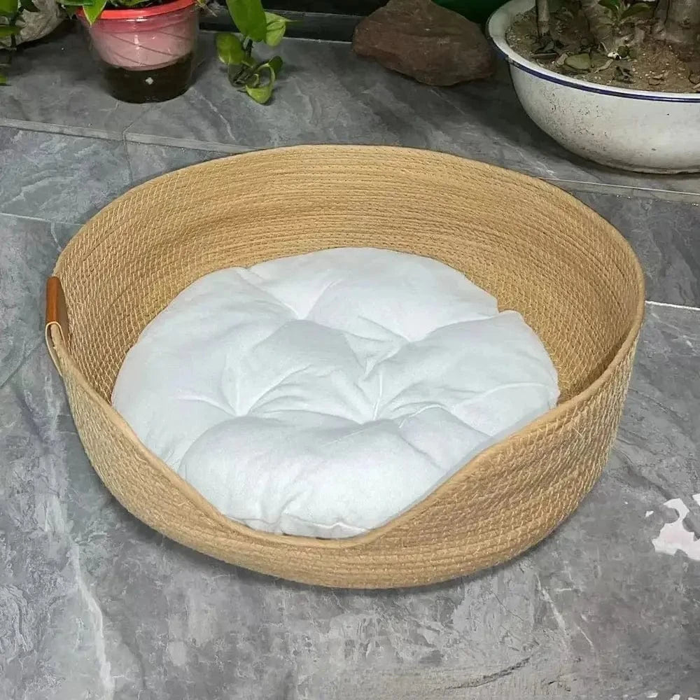 Cuccia In Legno Per Gatti Calda