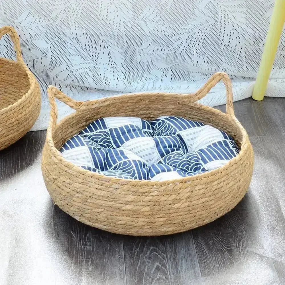 Cuccia In Vimini Comoda