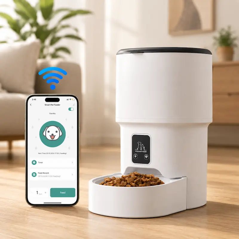 Distributore Automatico Cibo Gatti Wifi
