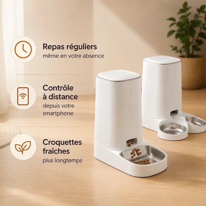 Distributore Automatico Crocchette Gatto In Ceramica