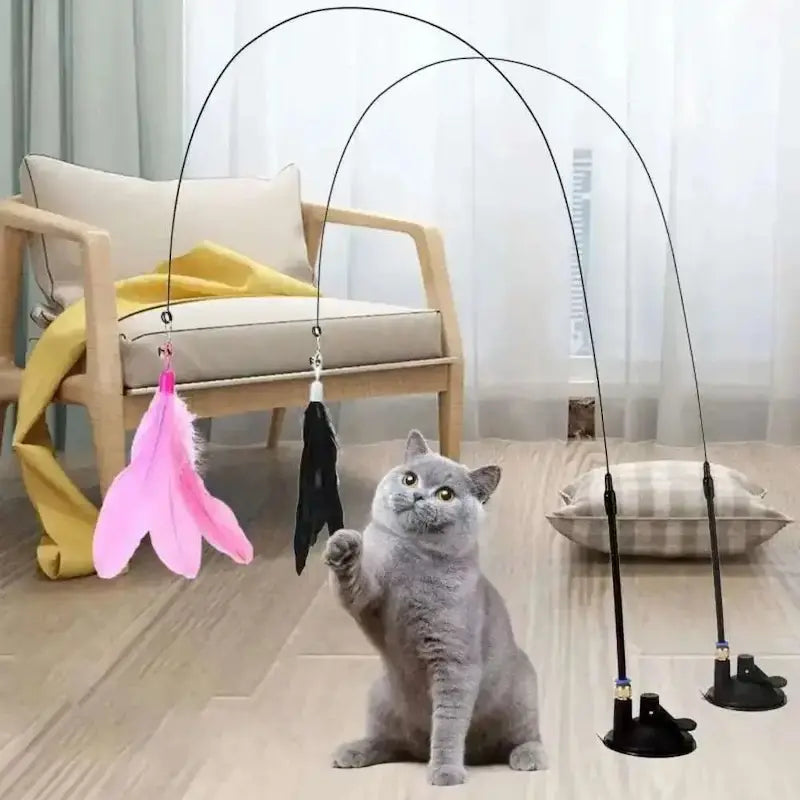 Giochi Per Gatti Con Piume Divertente