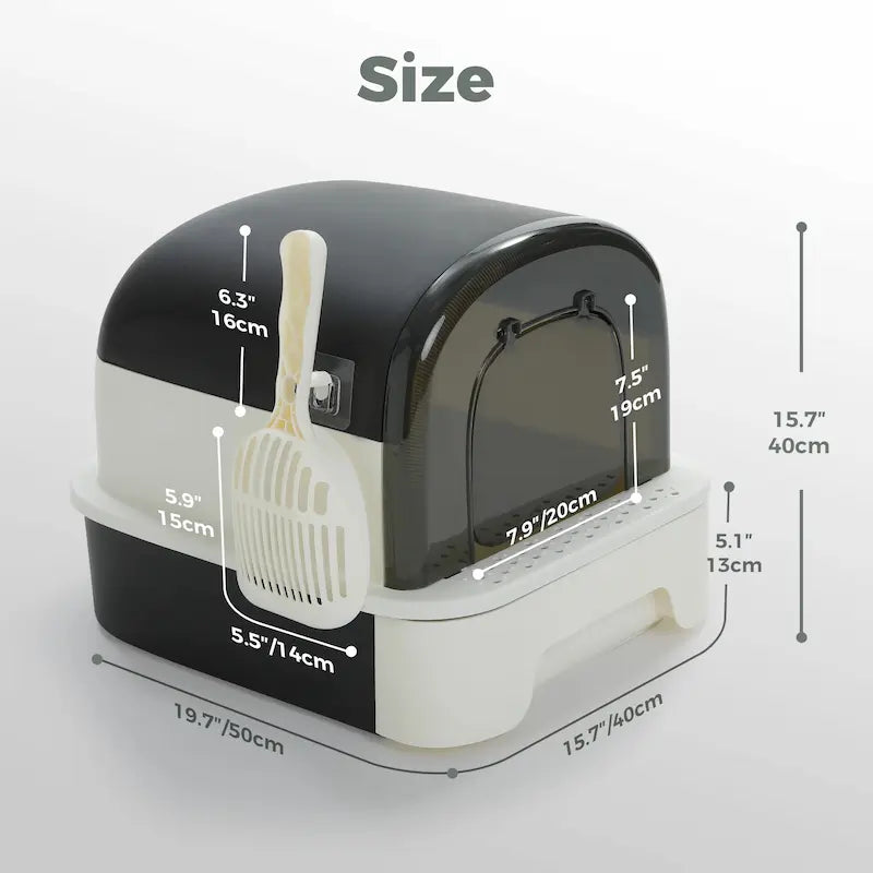 Lettiera Con Cassetto In Acciaio