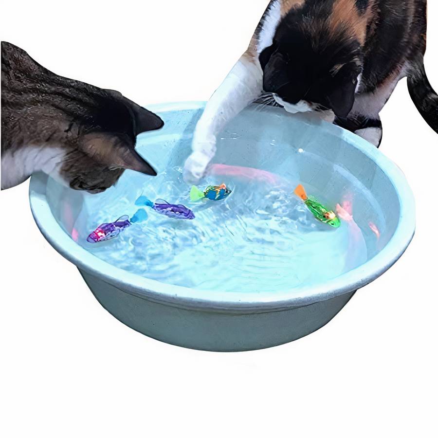 Pesce Finto Per Gatti Interattivo
