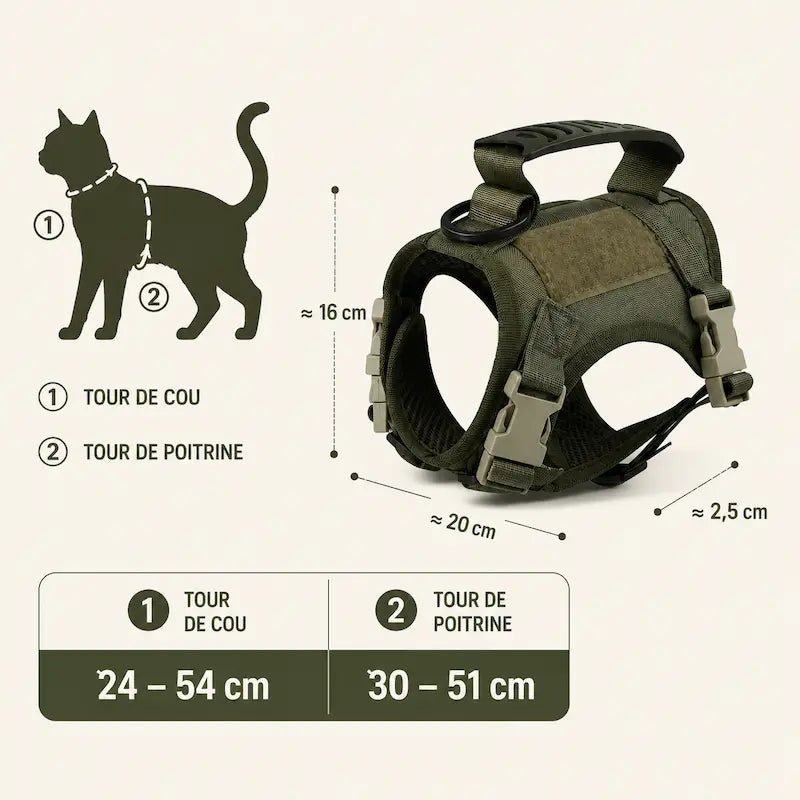Pettorina Antifuga Gatto Traspirante