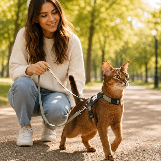 Pettorina Antifuga Per Gatti Regolabile