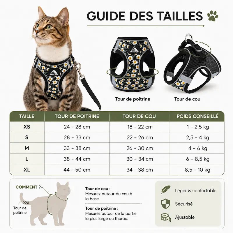 Pettorina Per Gatto Regolabile