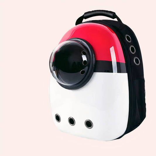 Porta Gatto Zaino Rosso