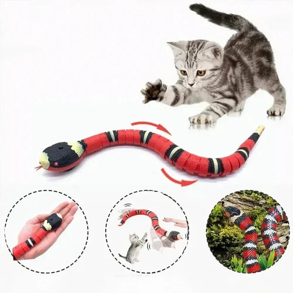 Serpente Giocattolo Per Gatti Resistente