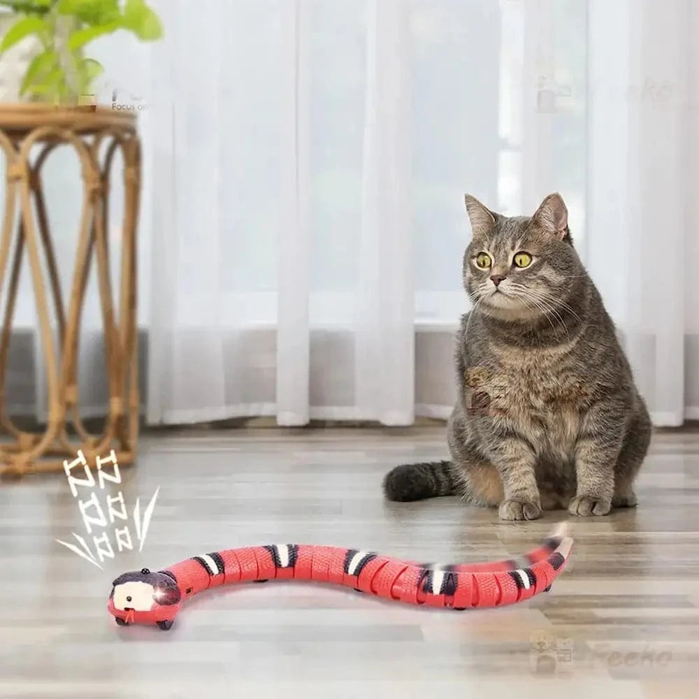 Serpente Giocattolo Per Gatti