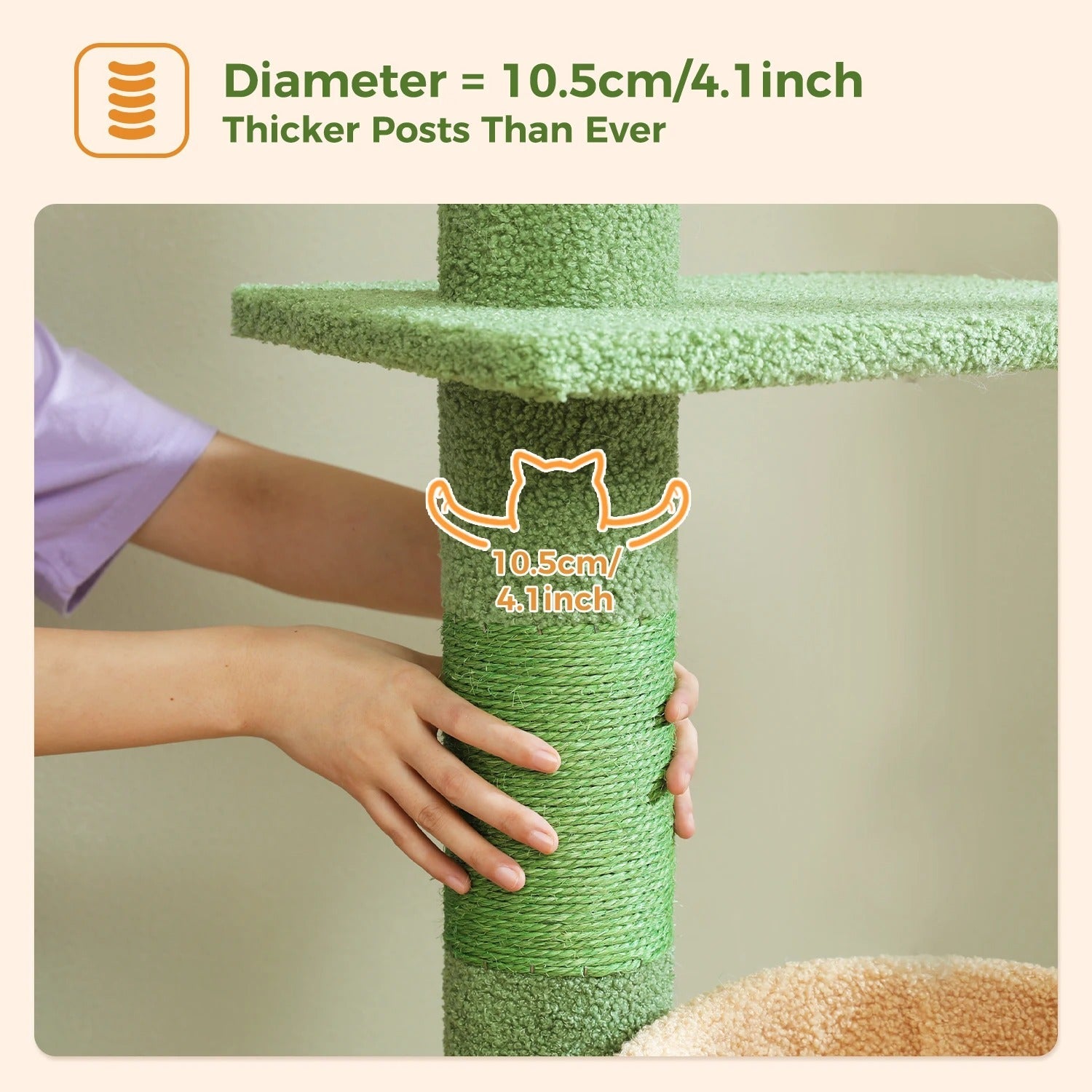 Tiragraffi Cactus A Soffitto Con Amaca