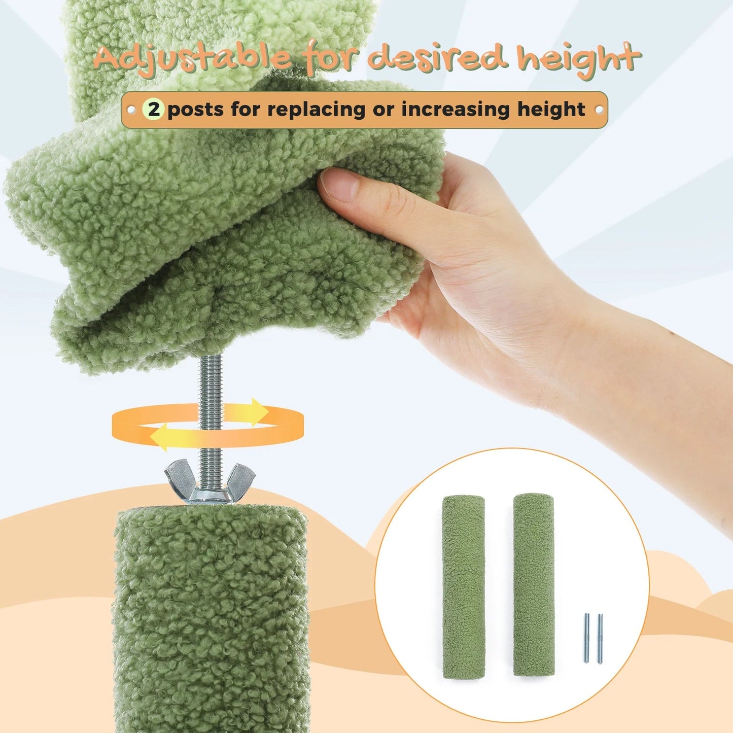 Tiragraffi Cactus A Soffitto In Legno In Legno