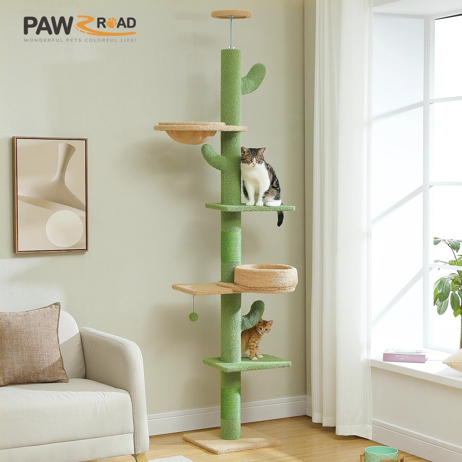 Tiragraffi Cactus A Soffitto