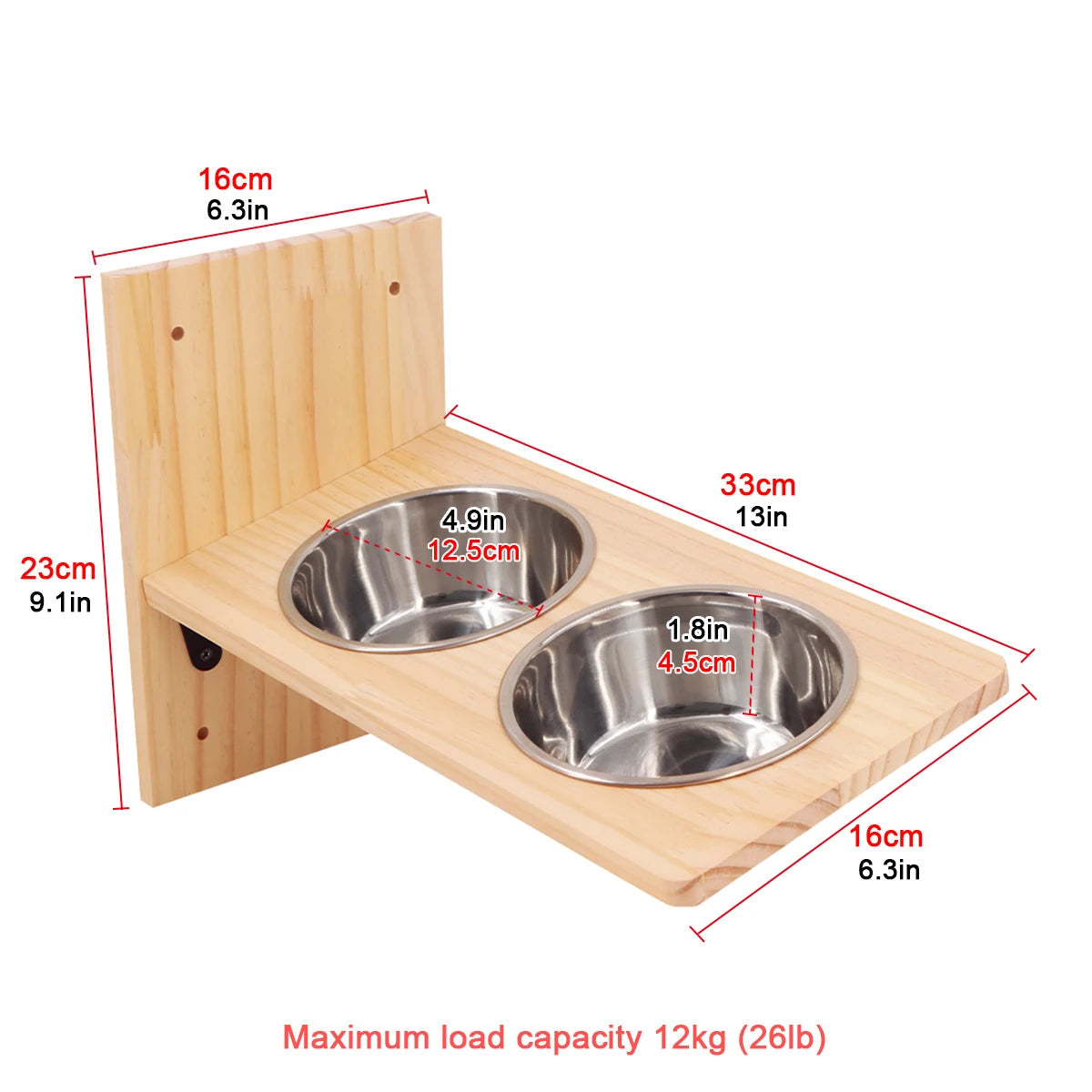 Tiragraffi Da Parete In Legno Comodo
