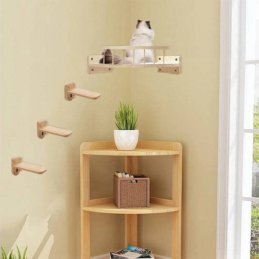 Tiragraffi Da Parete In Legno Di Design Per Gatti