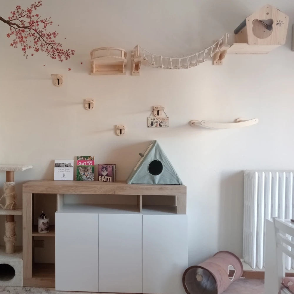 Tiragraffi Da Parete In Legno In Legno