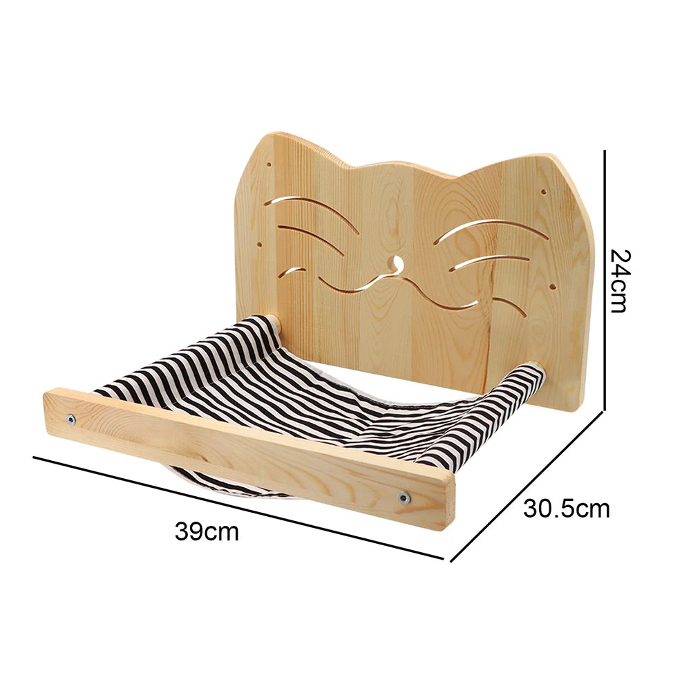 Tiragraffi Da Parete In Legno Per Gatti Grandi Design Moderno
