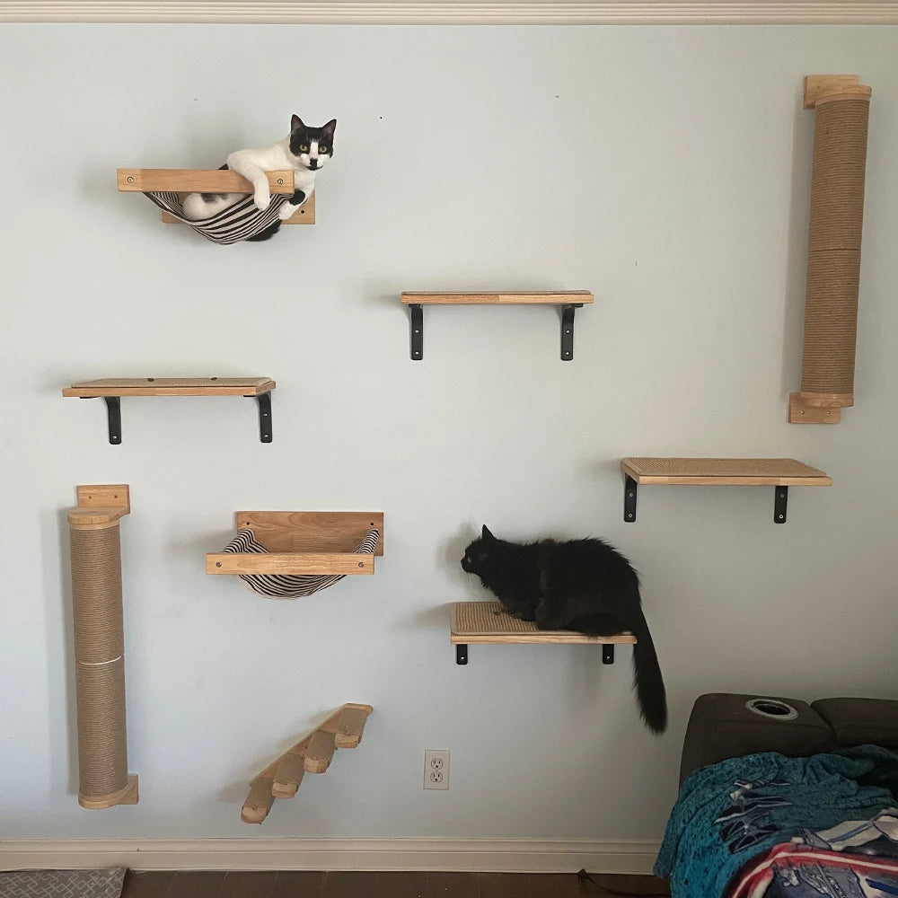 Tiragraffi Da Parete In Legno Per Gatti