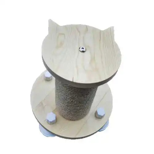 Tiragraffi Da Parete In Legno Per Gattini In Sisal