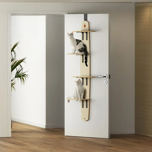 Tiragraffi Da Parete In Legno Robusto