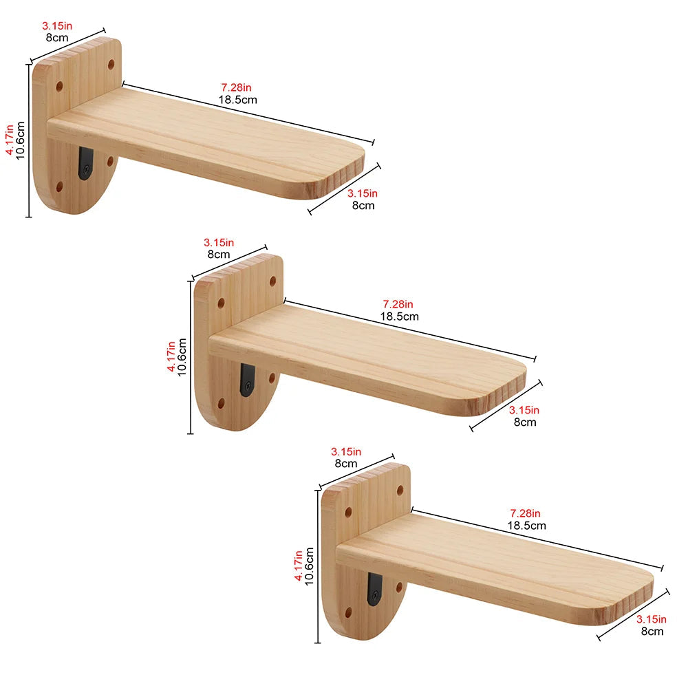 Tiragraffi Da Parete In Legno XXL