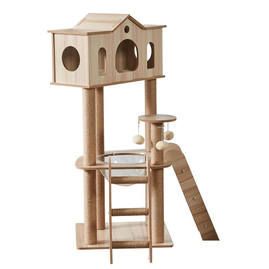 Tiragraffi In Legno Di Design Moderno Per Gatti