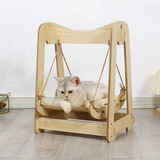 Tiragraffi In Legno Per Gattini Moderno