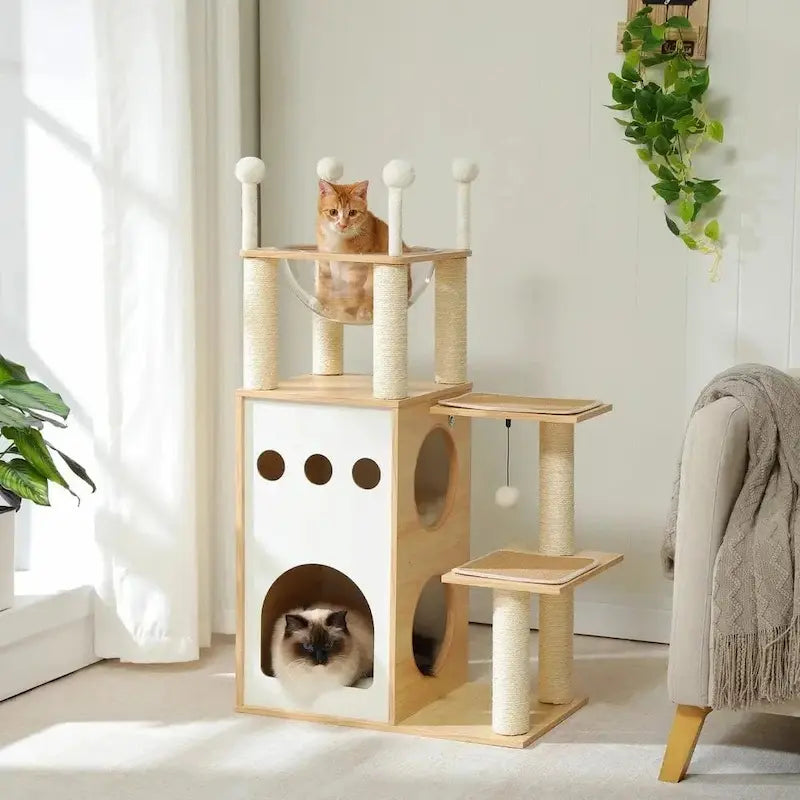 Tiragraffi In Legno Per Gattini