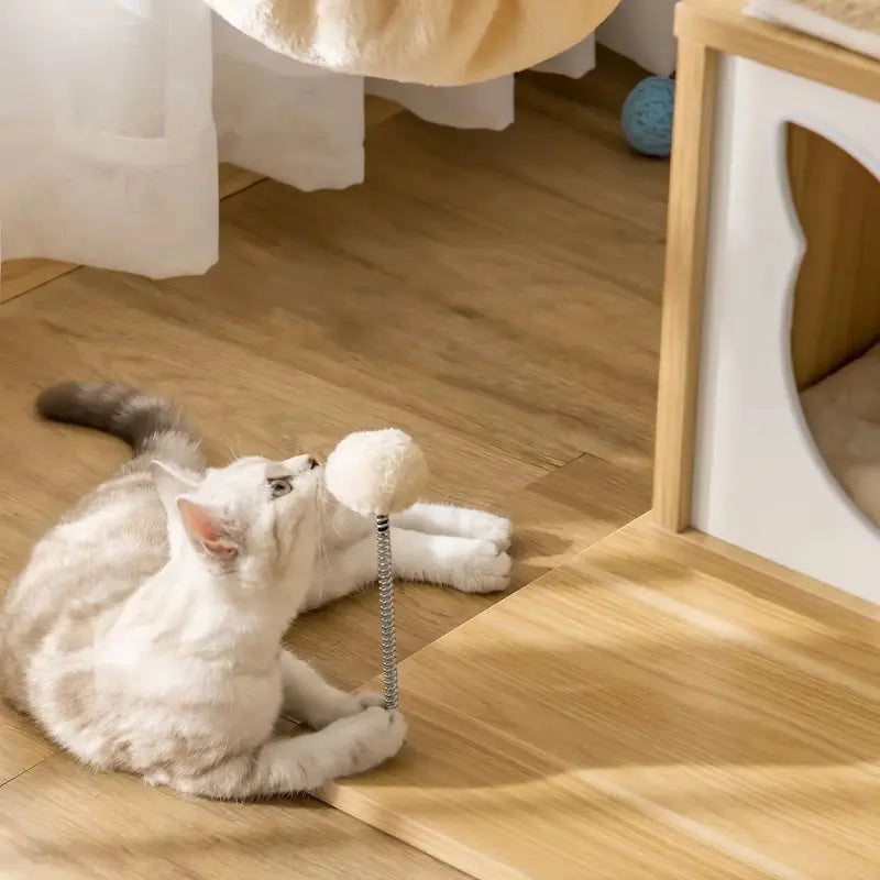 Tiragraffi In Legno Per Maine Coon In Legno