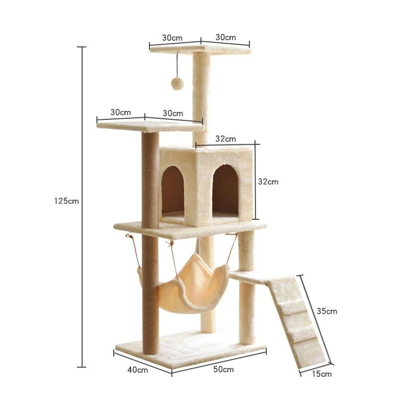 Tiragraffi In Legno Per Maine Coon XXL Resistente