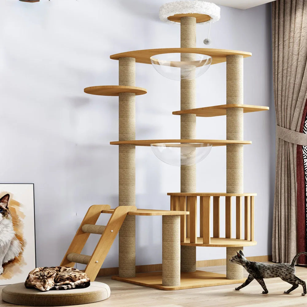 Tiragraffi In Legno Per Maine Coon XXL