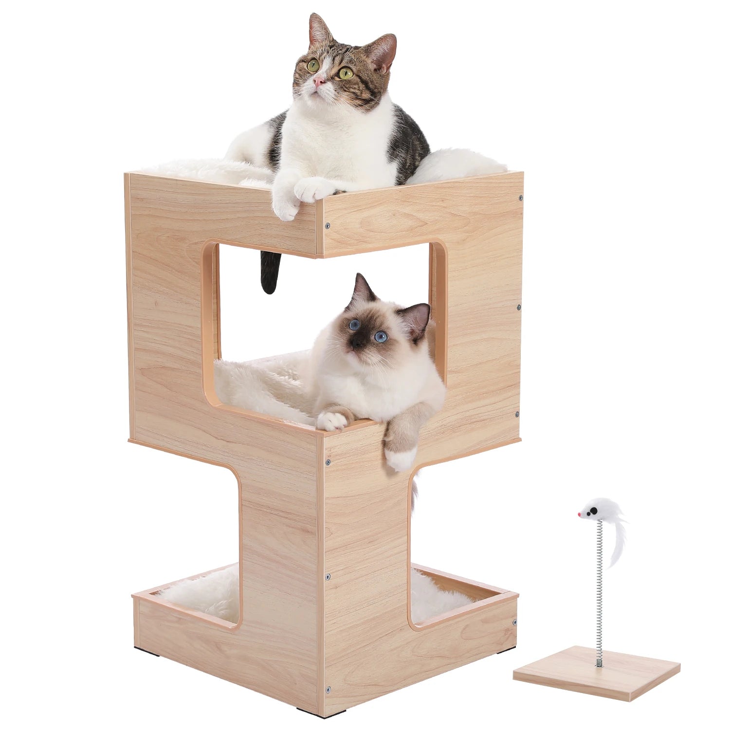 Tiragraffi In Legno Piccolo Per Gatti