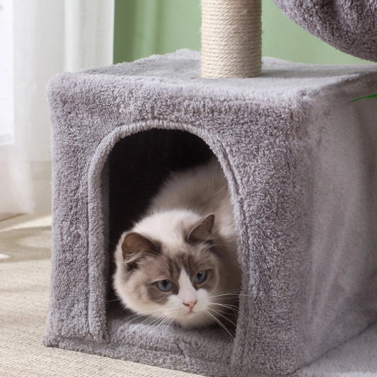 Tiragraffi In Sisal Piccolo Con Amaca Per Gatti