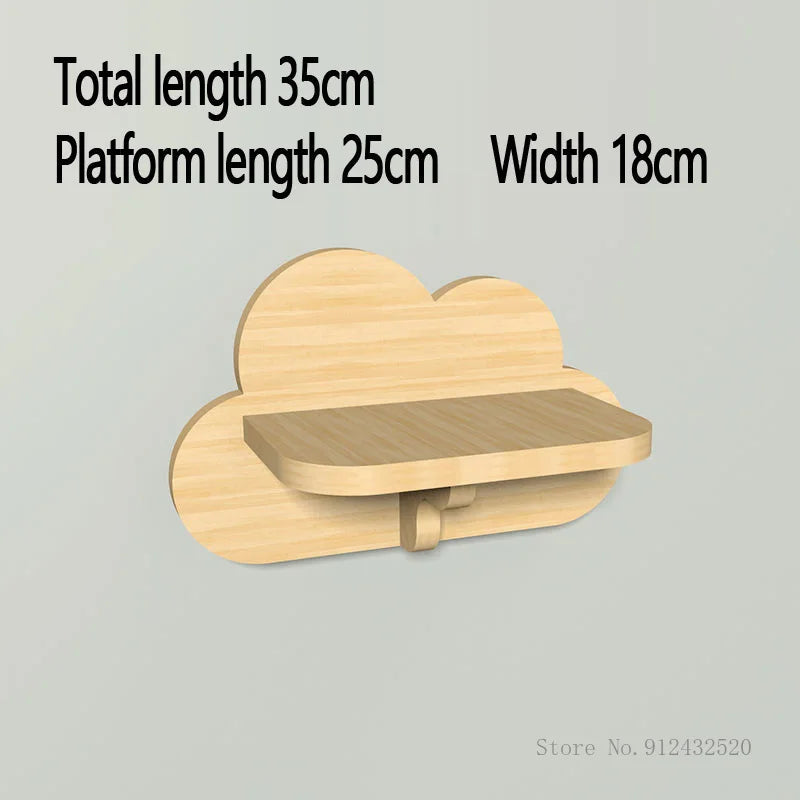 Tiragraffi Nuvola Da Parete In Legno Di Design Con Cuccia