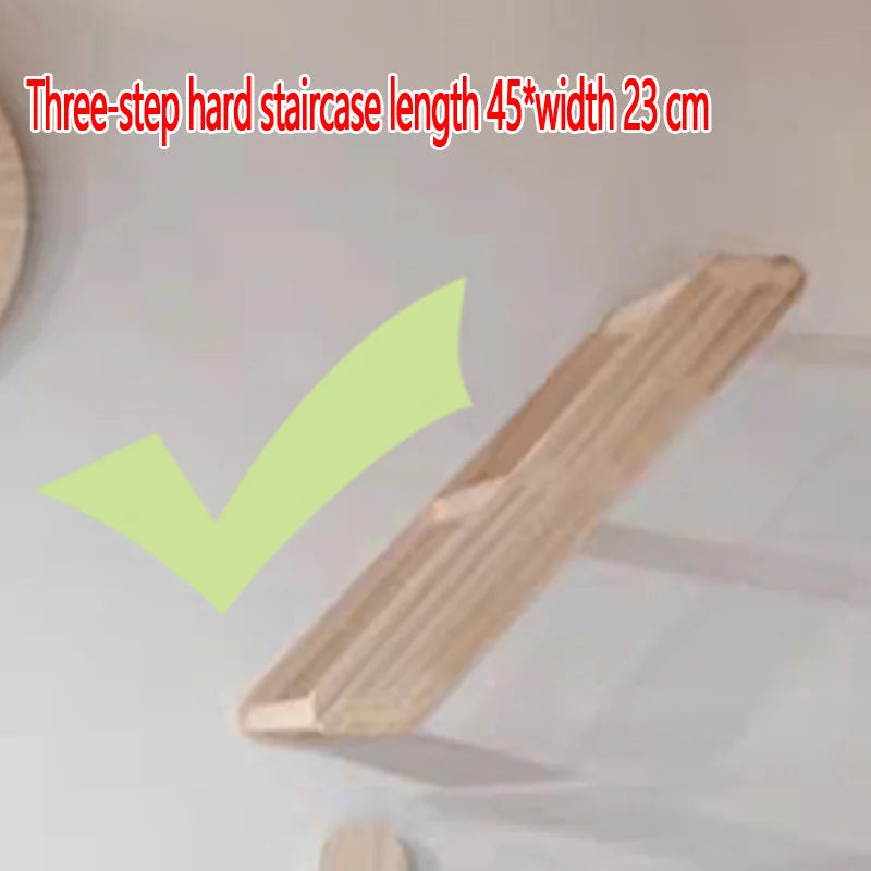 Tiragraffi Nuvola Da Parete In Legno Di Design Per Gattini