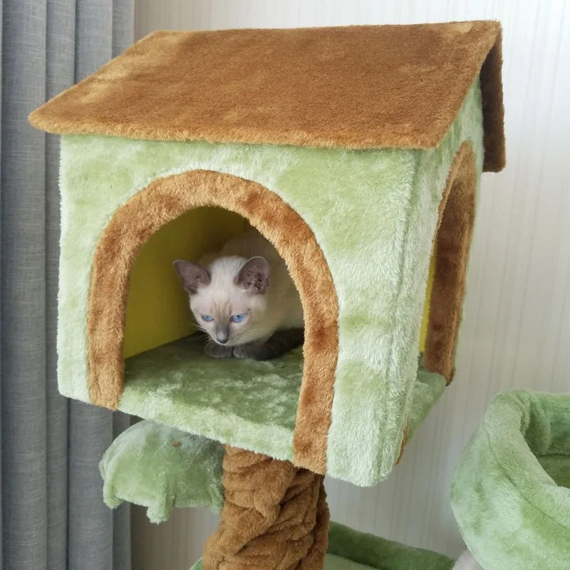 Tiragraffi Per Gatti Anziani Multipiano In Legno